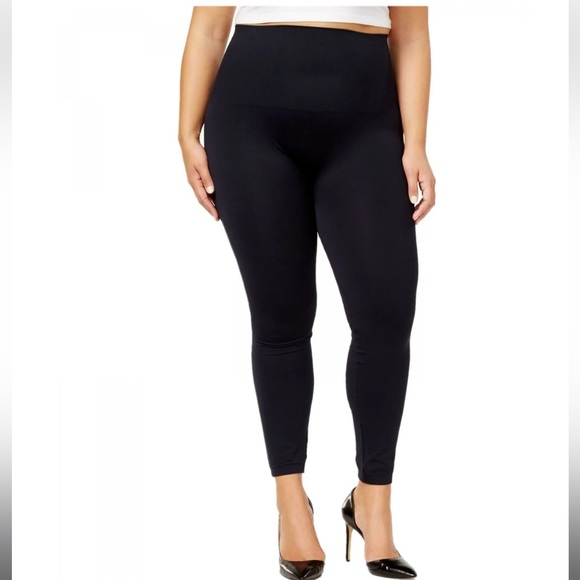 SPANX Look at me Now Leggings Plus Size 2X Port Navy - Picture 1 of 12
